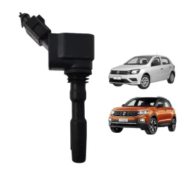 Bobina Ignição VW Gol Fox T-Cross Nivus Up Polo 1.0 1.4 1.6