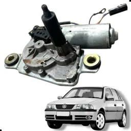Motor Limpador Vidro Traseiro Volkswagen Gol G3 G4 2000 2005