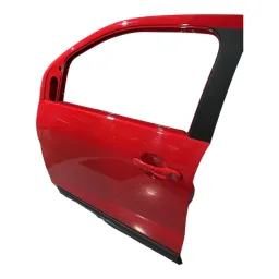 Porta Dianteira Esquerda Fiat Strada 2021 A 2025 Vermelha