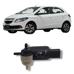 Bomba água limpador parabrisa GM Onix 2013 2019 original