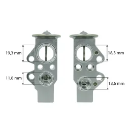 VALVULA DE EXPANSÃO BLOCK POLO UP GOL VOYAGE G5 G6 FOX 06A19