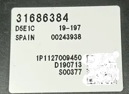 Modulo Câmbio Volvo Xc40 T5 2.0 Gasolina 2019 2020 2021 31686384