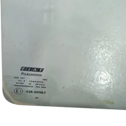 VIDRO LATERAL TRASEIRO DIREITO DOBLO 2002 A 2021