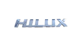Emblema tampa traseira Toyota Hilux 2017/...