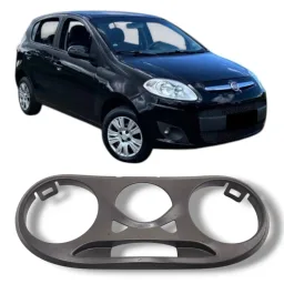 Moldura comando ar Fiat Palio 2013 2017 original