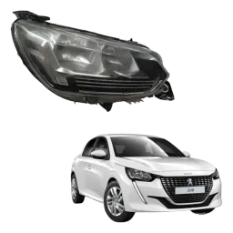 Farol Direito Peugeot 208  S/ Led 2021 A 2024 Original