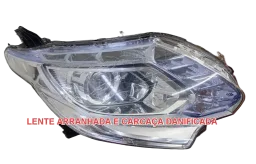 Farol Direito L200 Triton 2017 a 2021 Pisca Ambar - Detalhes
