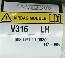 Kit Airbag Volvo Xc40 T5 2.0 2018 2019 2020 a 2022 R Design 1010100