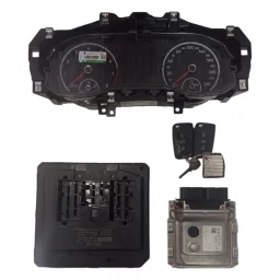 Kit Code Módulo Injeção Vw Polo 1.0 12V MPI 2020 A2C99632100