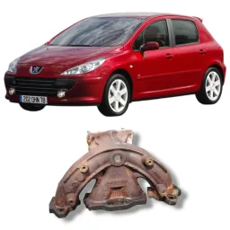 Coletor Escape Peugeot 206 207 307 2008 C4 C3 Cactus 1.6 16v