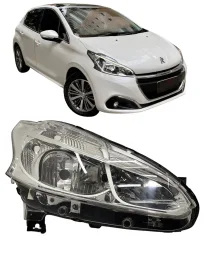 Farol Direito Peugeot 208 2013 2014 2015 2016 ORIGINAL USADO