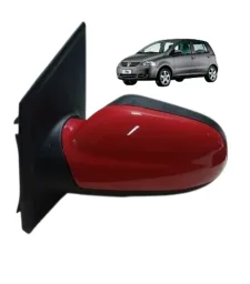 Retrovisor Esquerdo Manual Fox 03/10 2/4 Pts C/ Controle