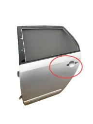 Porta Traseira Esquerda KIA CARENS 2008 2009 2010 (DETALHES)