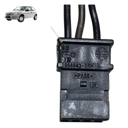 Plug Chicote Conector Botão Ar Gm Celta Prisma 12/14