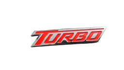 Emblema TURBO tampa traseira GM Cruze 16/20