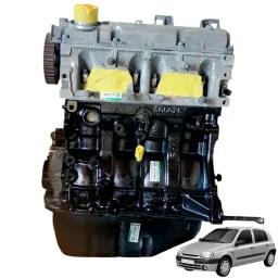 Motor Parcial Renault Clio 1.0 8V 2000 2001 2005 Gasolina
