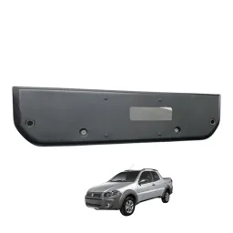 Moldura Suporte Placa Traseira Strada 2014 a 2020