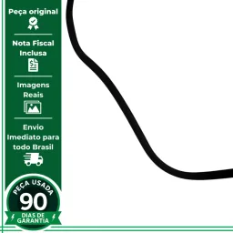 BORRACHA GUARNIÇÃO TRASEIRA ESQUERDA PAJERO TR4 2010 A 2015