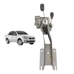 pedaleira freio embreagem fiat siena 2008 a 2015