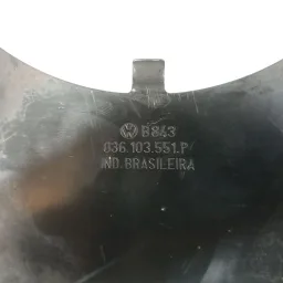 CHAPA PROTETORA VOLANTE MOTOR GOL FOX 2008 2016