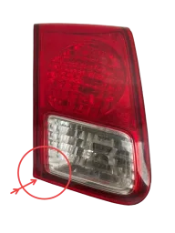 LANTERNA TRASEIRA ESQUERDA MALA HONDA CIVIC 2003 2006 DETALH