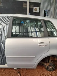 Porta Traseira Esquerda Polo Hatch 2003 a 2014 Somente Porta