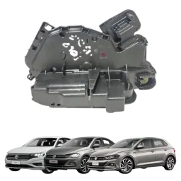 Fechadura Dianteira Esquerda Vw Polo Virtus Jetta 2018/2025