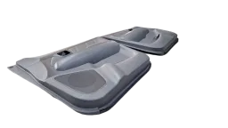JOGO FORROS PORTAS DIAN. TRA. TOYOTA HILUX SRV 3.0 2014 2015