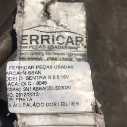CAIXA SETOR DIREÇÃO NISSAN SENTRA 2007 2008 A 2013