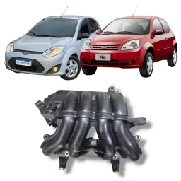Coletor admissão Ford Ka Fiesta 1.0 2004 2013