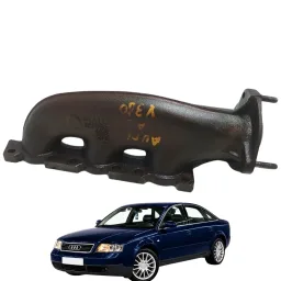 Coletor Escape Direito Audi A6 Sedan 2.8 V6 1999 2000 2001