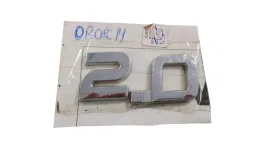 EMBLEMA DA TAMPA TRASEIRA 2.0 RENAULT OROCH/DUSTER