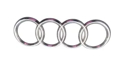 EMBLEMA AUDI AUTO ADESIVO 17,5CM