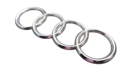 EMBLEMA AUDI AUTO ADESIVO 17,5CM