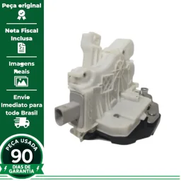FECHADURA TRASEIRA ESQUERDA GOL VOYAGE G5 G6 G7 G8 C/TRAVA