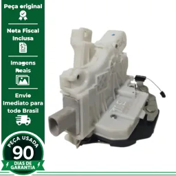 FECHADURA TRASEIRA ESQUERDA VW SPACEFOX 2010 A 2019 ORIGINAL