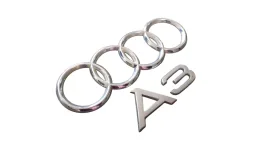 Emblema traseiro símbolo Audi+A3 96/05
