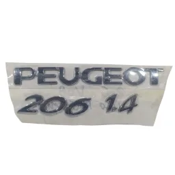 Emblema Nome Logo Tampa Traseiro Peugeot 206 1.4 2004 2008