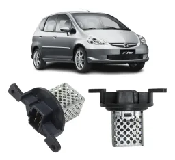 Resistência Ar Condicionado Honda Fit 1.4/1.5 2003 Até 2008
