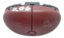 Botão Trava Pisca Alerta Peugeot 206 2002 A 2010