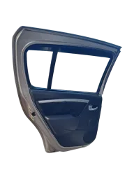 Porta Tras Esq Sandero 08/14 S/Furo Somente Porta C/Detalhe