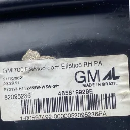 FAROL DIREITO CHEVROLET S10 2012 A 2016 ELIPTICO 52095236