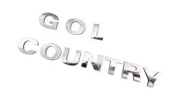 EMBLEMA TRASEIRO VW GOL COUNTRY 2000/...