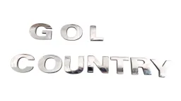 EMBLEMA TRASEIRO VW GOL COUNTRY 2000/...