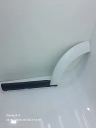 Moldura Friso Porta Discovery 3 E 4 Traseira Esquerda Branco