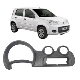 Moldura painel instrumentos Fiat uno Vivace 2011 2016