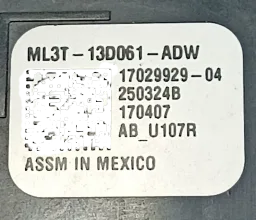 Controle De Lâmpada Farol Ford Maverick Tremor 2.0 2023/2025 ML3T13D061ADW