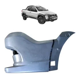 Ponteira Parachoque Traseiro Fiat Strada 2018 A 2020 1002019