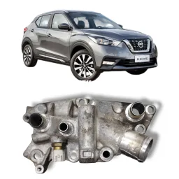 Carcaça válvula termostática Nissan Kicks 2017 2021