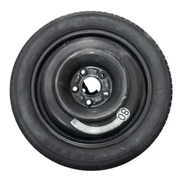 Roda Estepe Fino Aro 17 com Pneu 145/70 Original Fiat